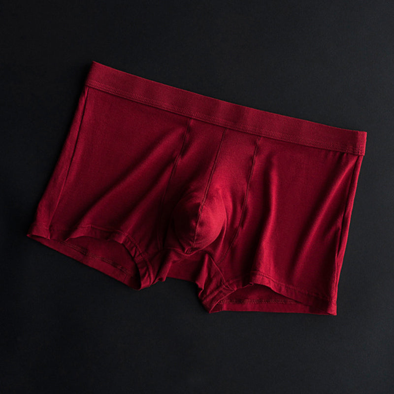 Mens Modal U Convex Pouch Boxer Briefs