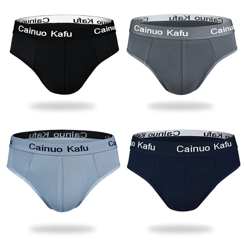 4Pcs Men's Breathable Soft Briefs Set