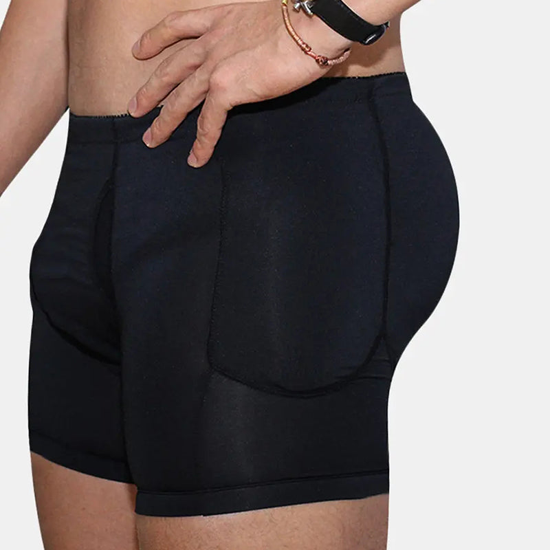 Men's Breathable Butt Lift Underwear BodyBuilding Boxer