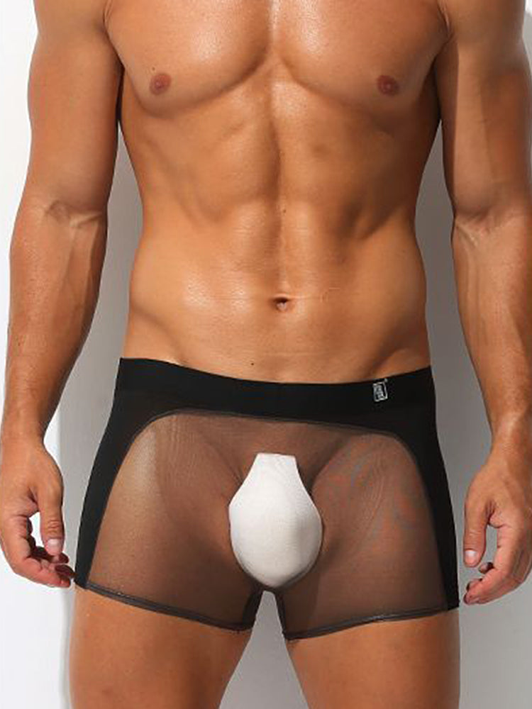 Men's Mesh Panelled Ultra-Thin Boxer Briefs