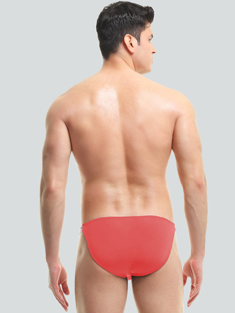 4 Pack Men's Large Pouch Tight Stretchy Bikini