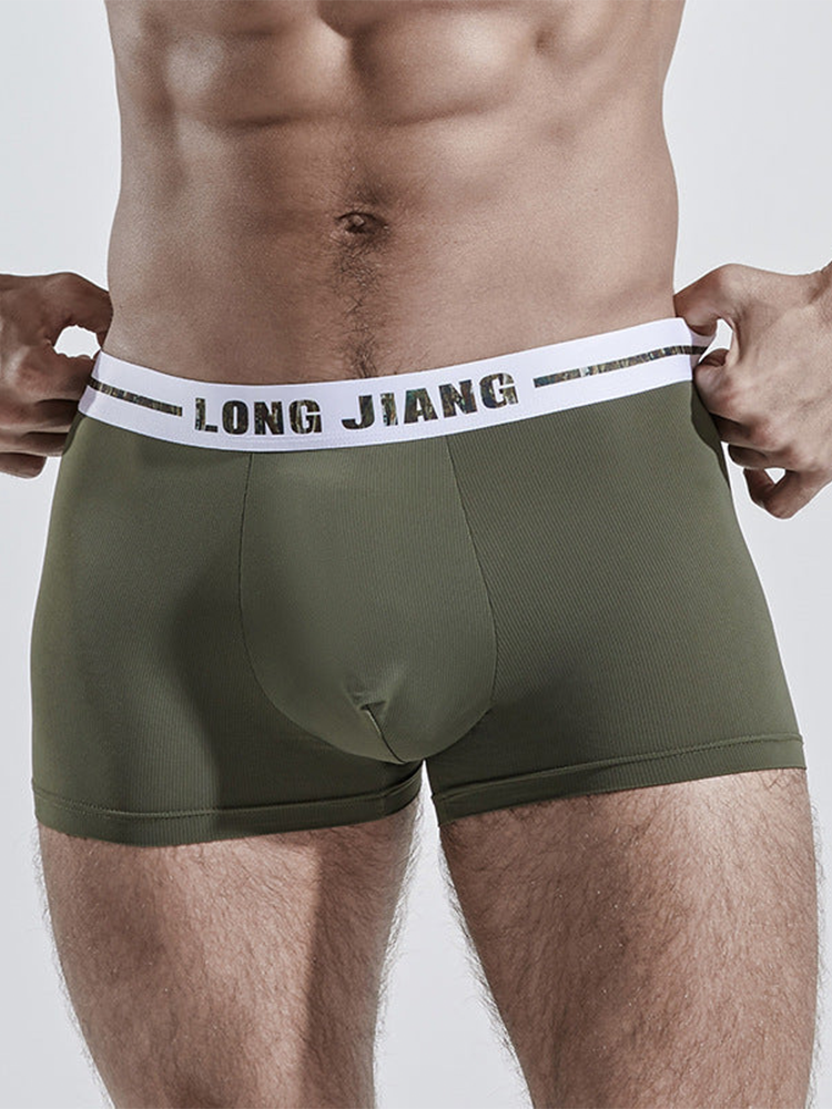 Men's Comfy Seamless Big Pouch Trunks