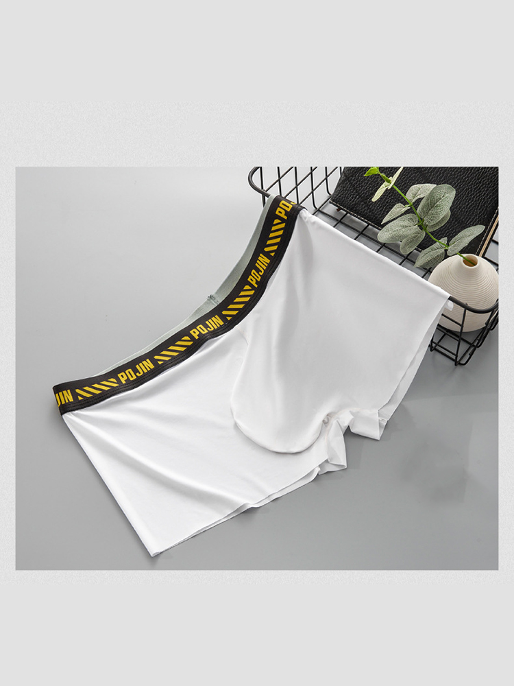 Men's Bulge Enhancing Pouch Seamless Trunks