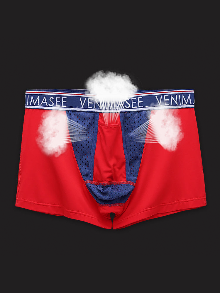 Men's Modal Ball Pouch Separate Pouches Boxer Briefs