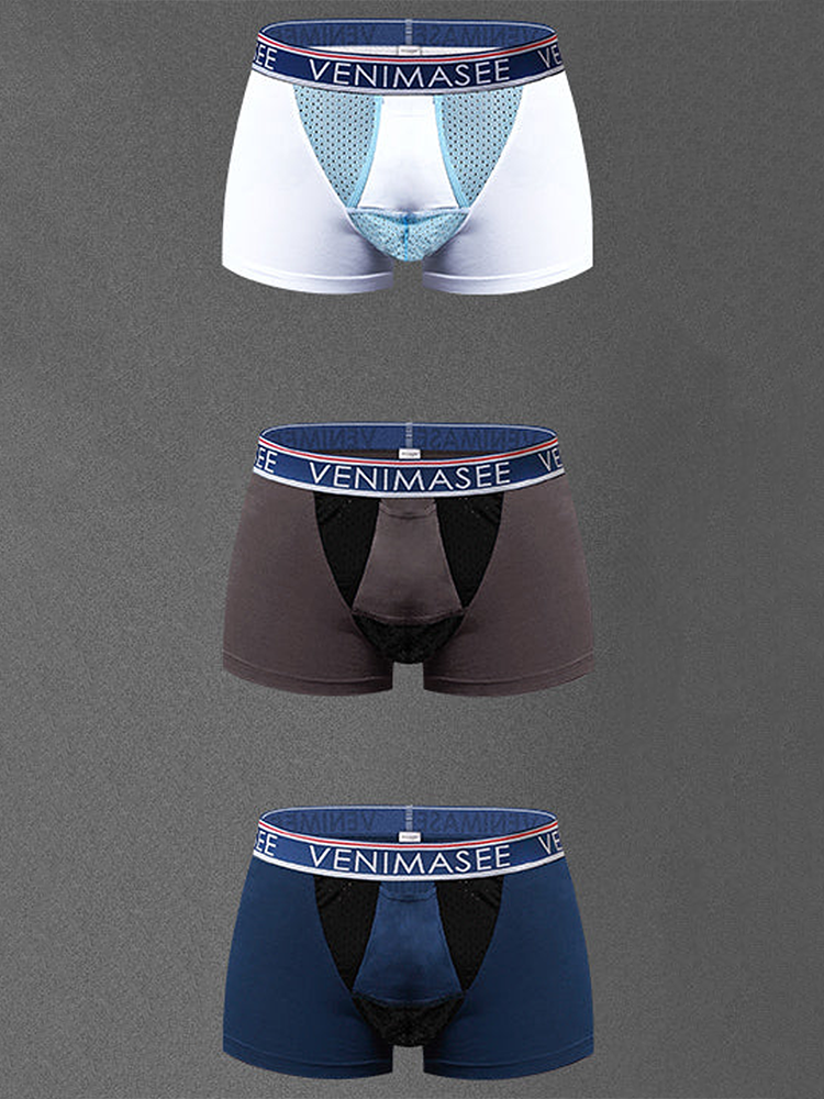 Men's Modal Ball Pouch Separate Pouches Boxer Briefs