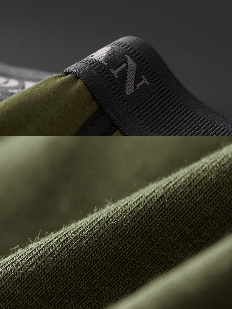 メンズ スプライスライン Uコンベックスポーチ コットンブリーフ