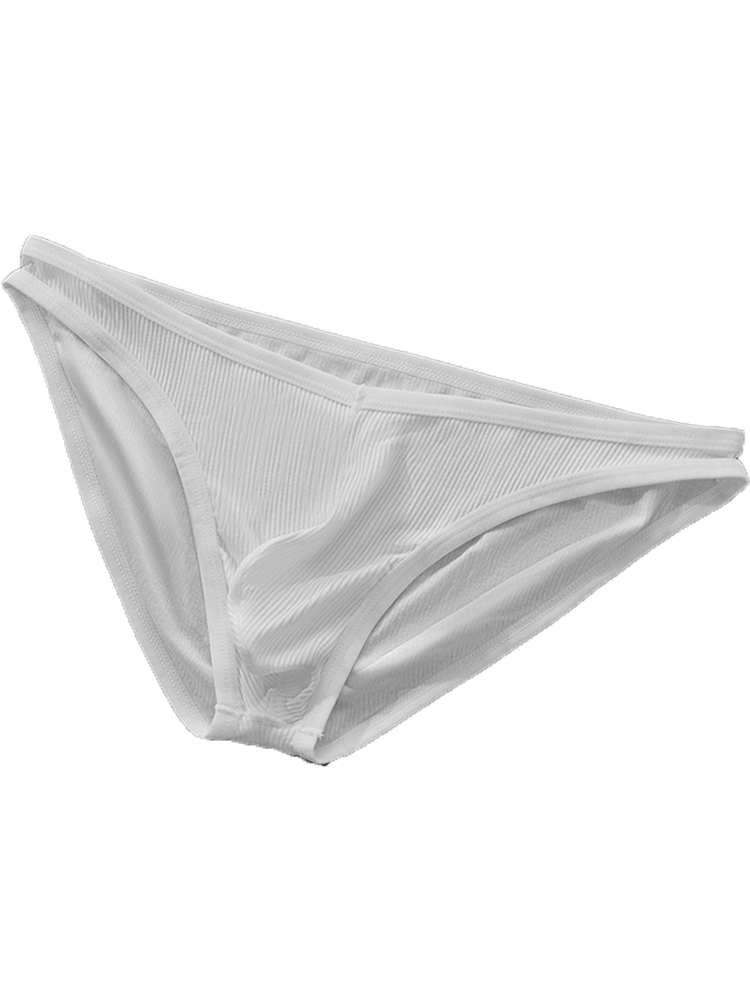 Sexy V-shape Low-rise Threaded Bikini For Men
