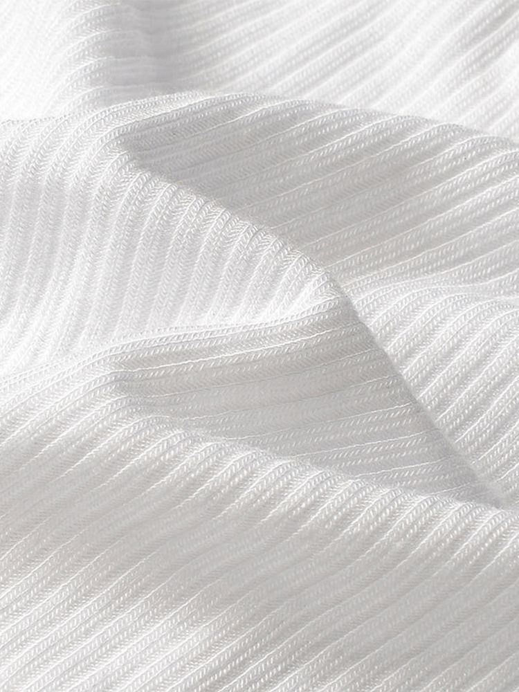 Men's Threaded Fabric U Convex Low-Rise Briefs