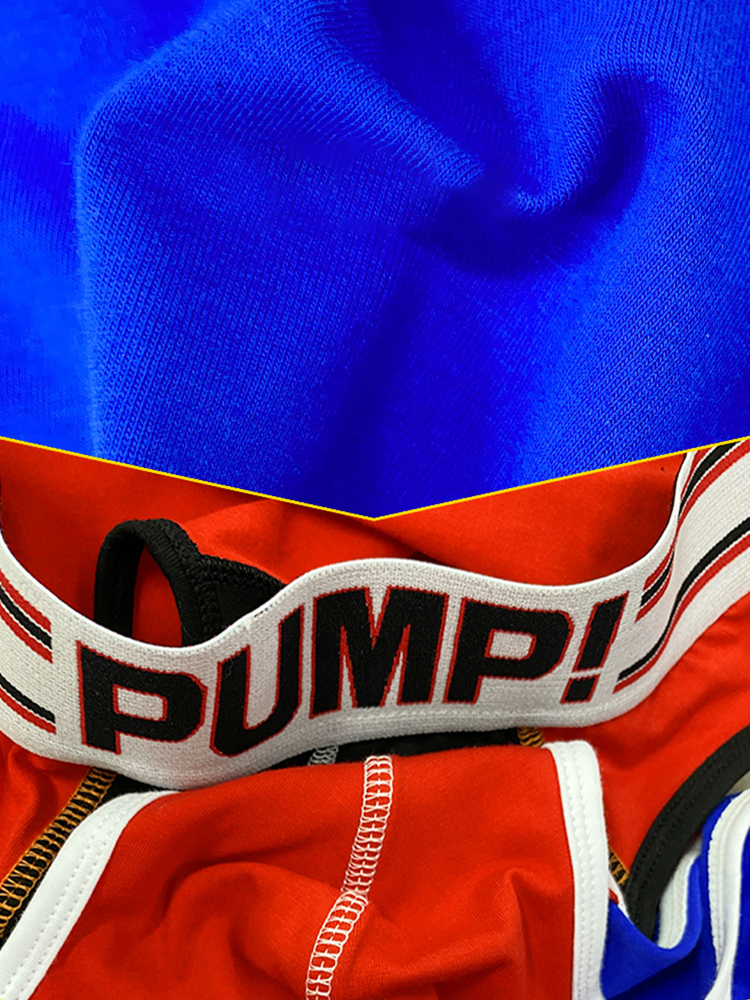 メンズ スプライスカラー サポートポーチブリーフ