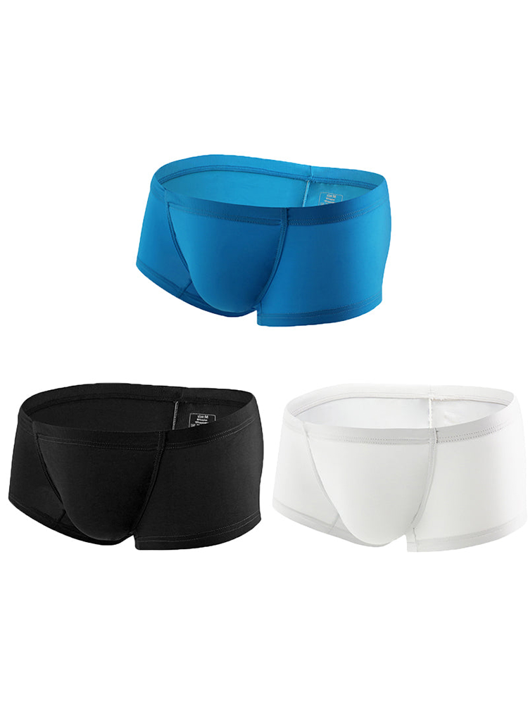 3 Pack Soft Thin Support Pouch Underwear