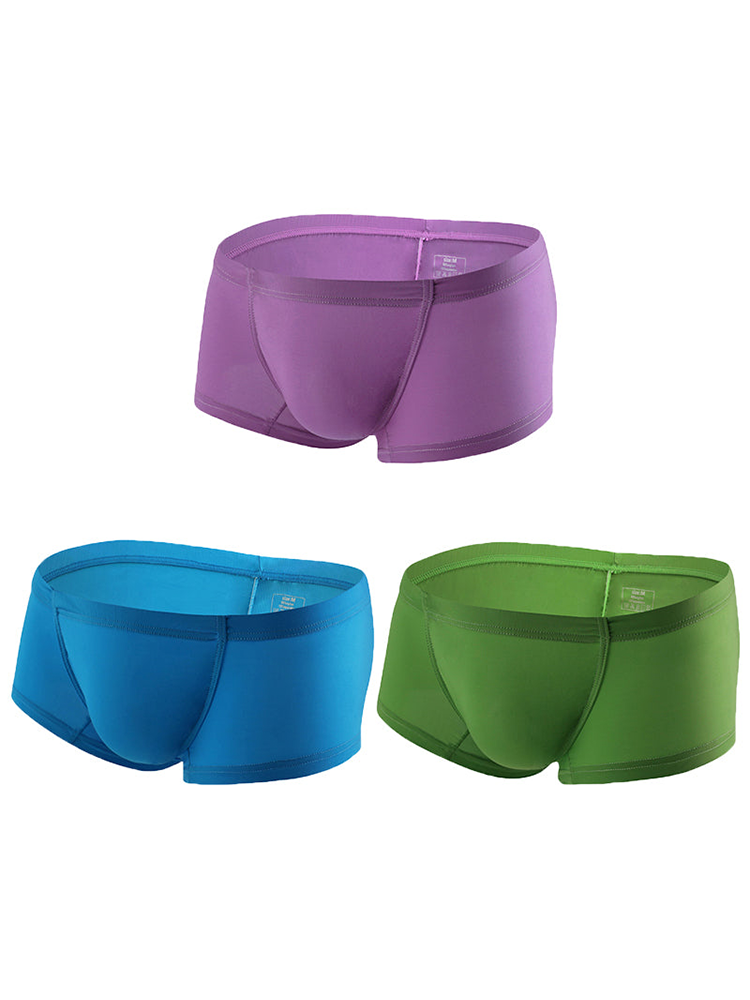 3 Pack Soft Thin Support Pouch Underwear