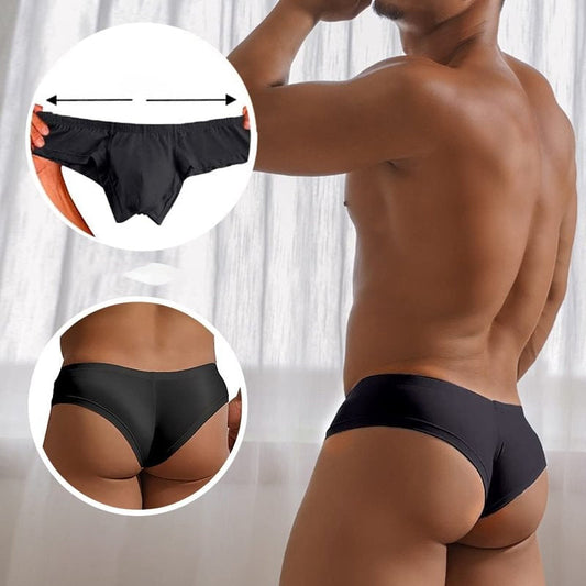 🔥Buy 2 Get 1 Free 🔥Men's Solid Color Breathable Low Waist Briefs