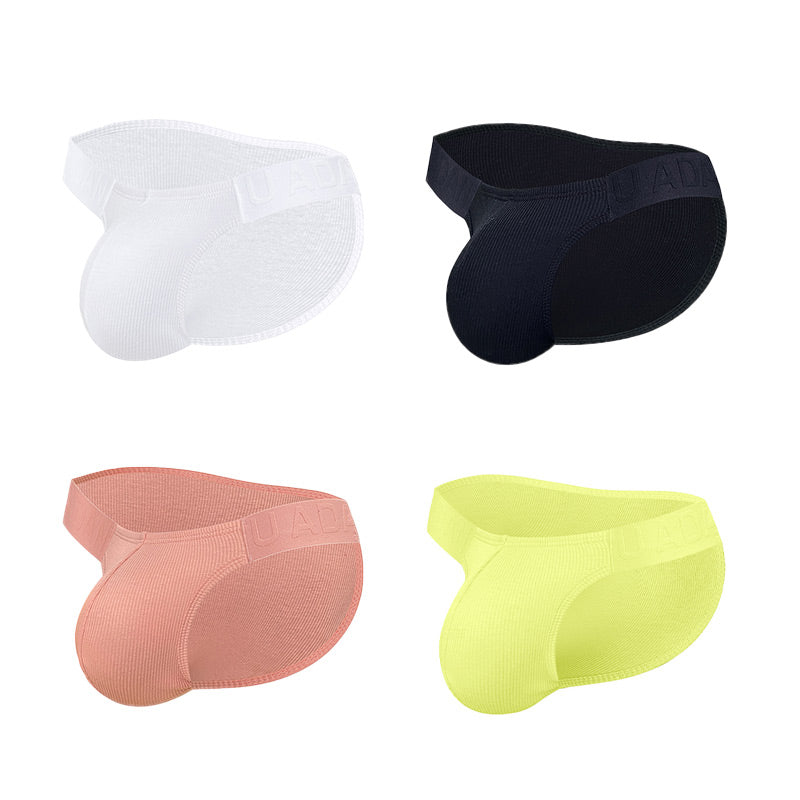 Men's Low Rise Tagless Large Pouch Briefs