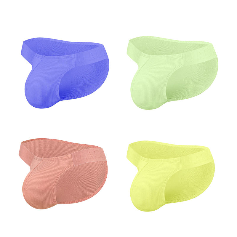 Men's Low Rise Tagless Large Pouch Briefs